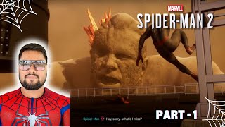 Part 1 | Spider-Man aa gaye he vapis New York city ko bachane ke liye | Spider-Man 2 PS5 gameplay