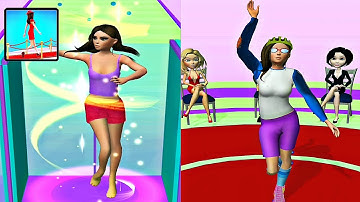 Clothes Run Game #5 - All Levels Gameplay - Running Games - Android iOS