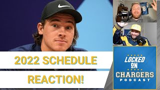 Reacting To The Chargers 2022 Schedule Release