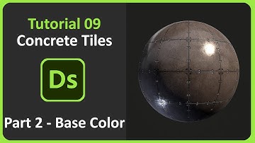 Substance Designer | Tutorial 09 - Concrete Tiles | Part 2 - Base Color