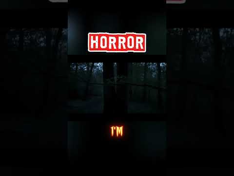 Scary video | I Am Not Alone  #horror #horrorforest #shorts