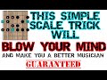 👉Truly Level Up Your Practice!  Turning Scales Into INSTANT MELODIES.  CAGED Scales & CAGED chords