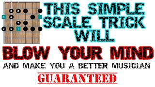 Truly Level Up Your Practice!  Turning Scales Into INSTANT MELODIES.  CAGED Scales & CAGED chords