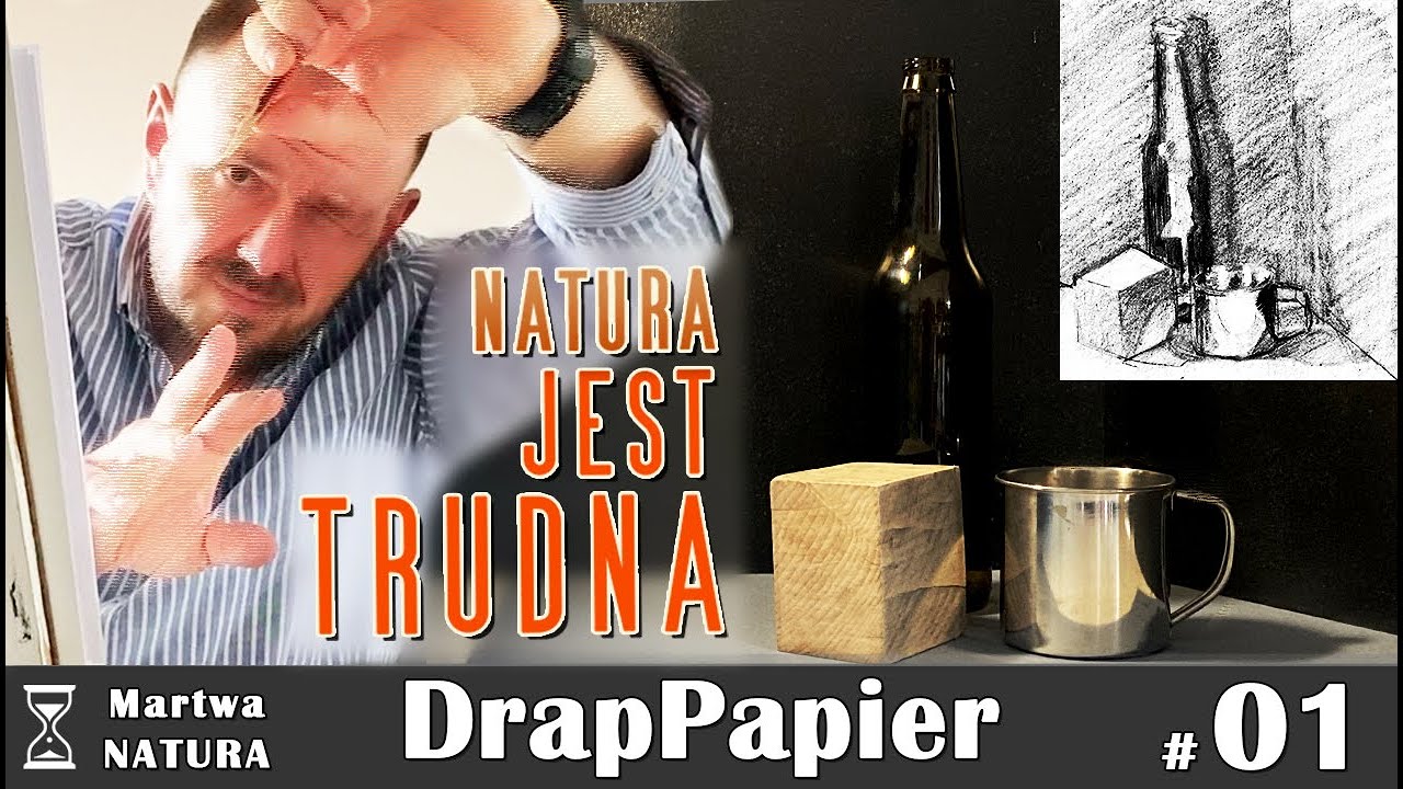 Рисование натюрморта — мое упражнение