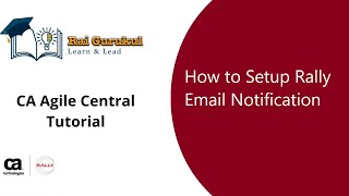 How to Setup Email Notification in Rally | Agile Central Email Notification | Rally Tutorial screenshot 4