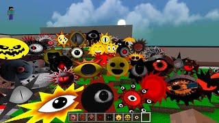 New Incredibox Sprunki Mr. Sun All Phase Addon In Minecraft Pe