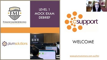 FMI Level 1 Mock Exam Debrief