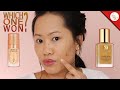 CHARLOTTE TILBURY, AIRBRUSH FLAWLESS FOUNDATION vs. ESTÉE LAUDER, DOUBLE WEAR FOUNDATION