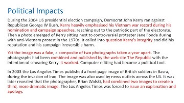 IB ITGS Unit 5 Multimedia – Section 2 Social Impacts