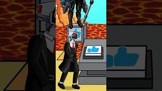 Help the Cameraman in Desert | (Funny Cartoon Animation) #Shorts #skibiditoilets