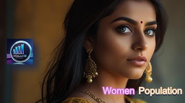 Women Population by Country | Bar Chart Race (Global Data Visualization) #Datalab24official