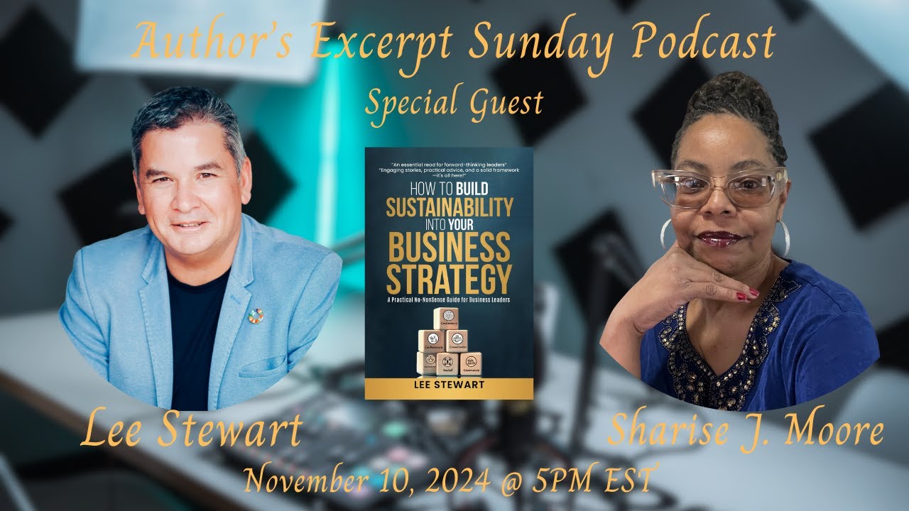 Lee Stewart Featured on Sharise Johnson-Moore’s “Author’s Excerpt Sunday Podcast”