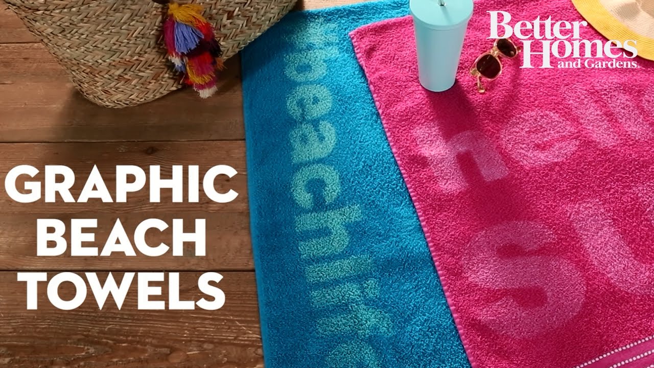 Graphic Beach Towels - YouTube