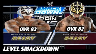 White Rey Mysterio Vs Black Rey Mysterio Level Smackdown:Smackdown Pain