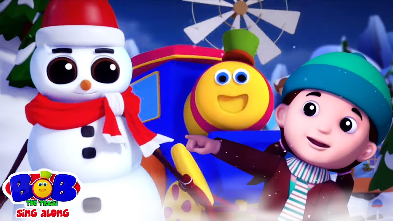 Christmas Snowman, Xmas Songs and Nursery Rhymes for Kids - YouTube