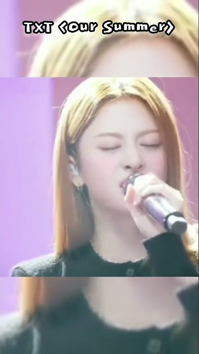 LE SSERAFIM HUH YUNJIN COVERS TXT 'OUR SUMMER' | LEE MUJIN SERVICE EP.33 #HUHYUNJIN #LE_SSERAFIM#TXT