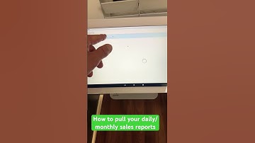 Clover Station: How to Pull Your Daily Sales Report on Clover POS | Payment Processing | Clover POS