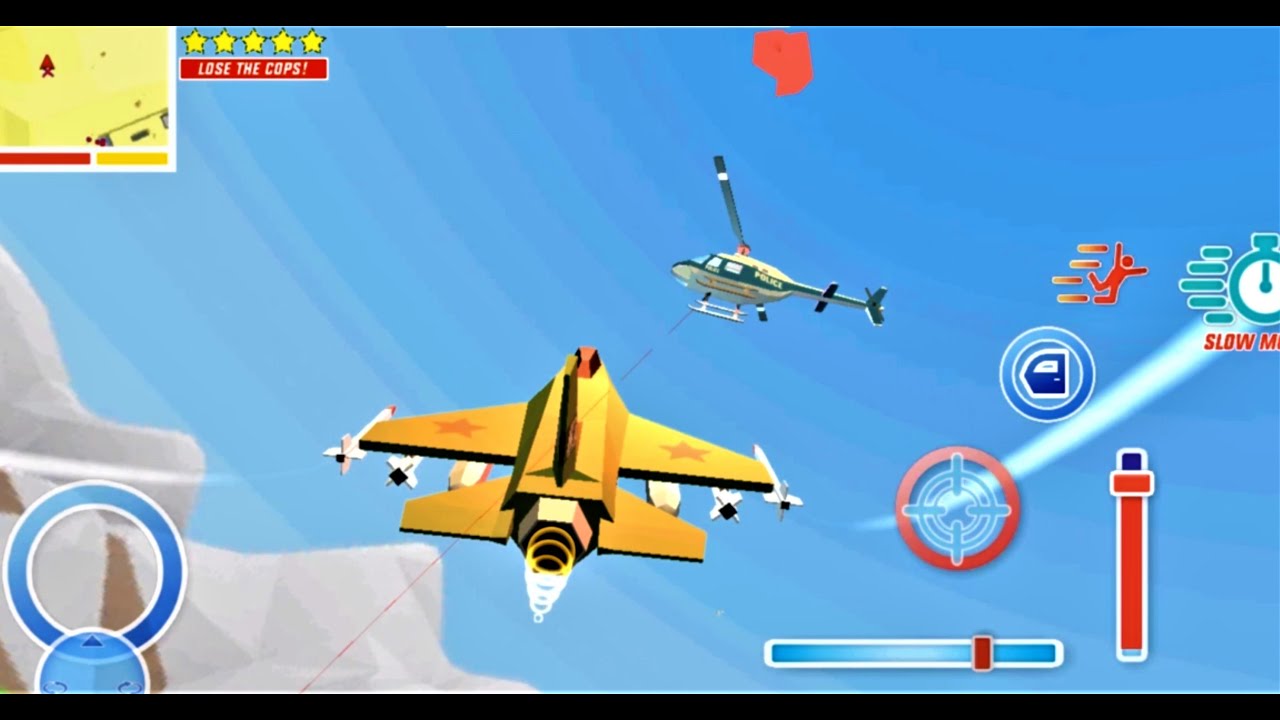 Pertempuran Langit Dude Theft Wars  YouTube