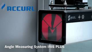 ACCURL CNC bending - How the IRIS PLUS bending angel measurement work for Press Brake ?