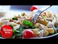 ENSALADA CÉSAR VEGANA 💚 | Con pasta ⎮Deliciosa!! 💚