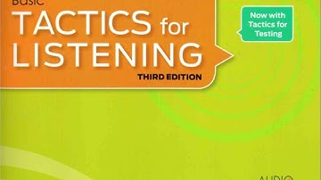 Tactics for Listening Third Edition Basic Student Book Unit 3 track16