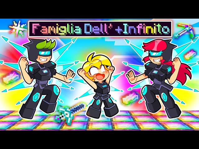 Vengo Adottato Dalla Famiglia DELL'INFINITO Su Minecraft!