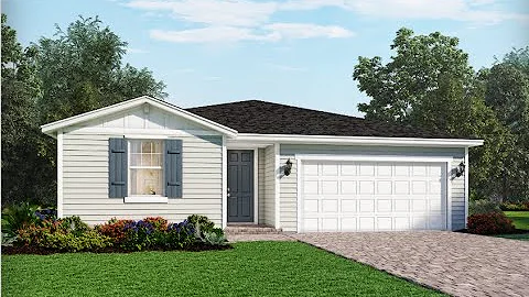 Hibiscus Floor Plan by Meritage Homes at Colbert Landings