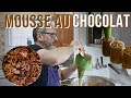 Recette mousse au chocolat arienne par le chef cyril nitard