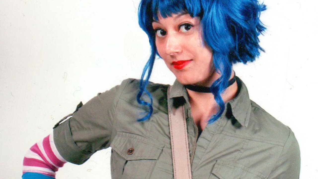 4. Blue Hair Ramona Flowers Cosplay Tutorial - wide 9