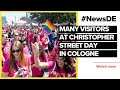 Many visitors at CSD demonstration in Cologne | #NewsDE