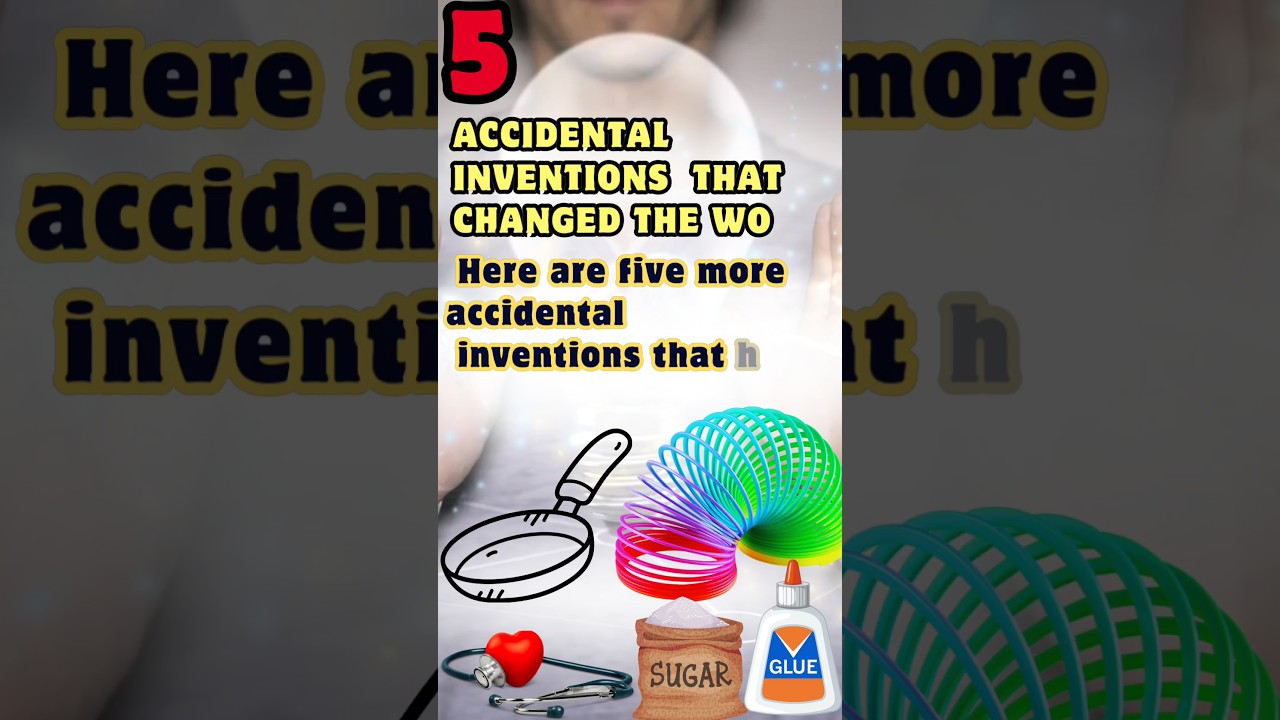 5 Accidental Inventions that Changed the World 🌍🔬 #history #discovery #inventions #viral #fyp