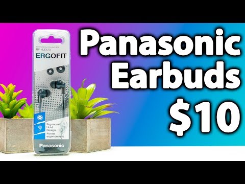 Panasonic Ergofit RPHJE120K Earbuds Review - Amazon Top Seller For A Reason