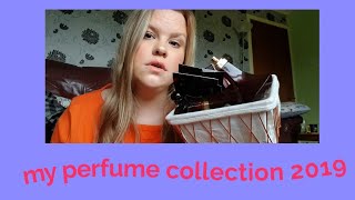 My perfume collection 2019