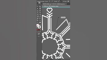 How to create a snowflake on A. Illustrator.This video will show you how easy it is ❄️🎄🎅 #christmas