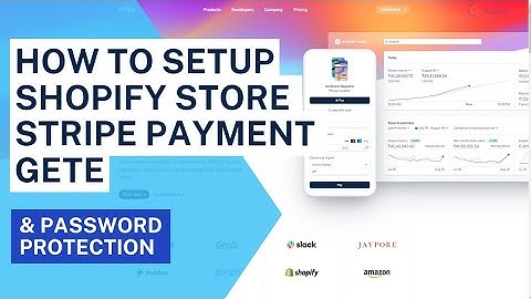Shopify Payment Gateway Setup and password protection tutorial in sinhala
