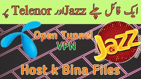 Telenor + Jazz Free Internet | Open tunnel new Fresh Files for Telenor and Jazz Users | WAMFY TECH
