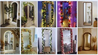 Wall Mirror Ideas | Wall Mirror Decor|Wall Mirror | Living Room Floor Mirror Floor Mirror In Bedroom