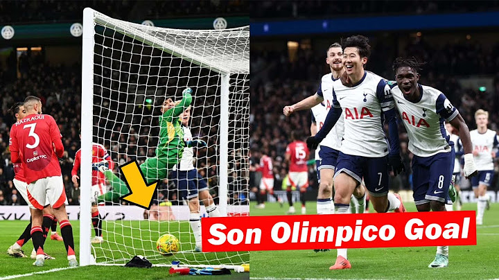 Tottenham Fans Reactions to Son Heung-min's OLIMPICO Goal vs. Man United