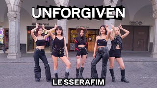 K-Pop In Public One Take Le Sserafim 르세라핌 Unforgiven Dance Cover By Black Heartz