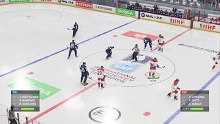 Česko Finsko Ms 2024 (NHL 24)