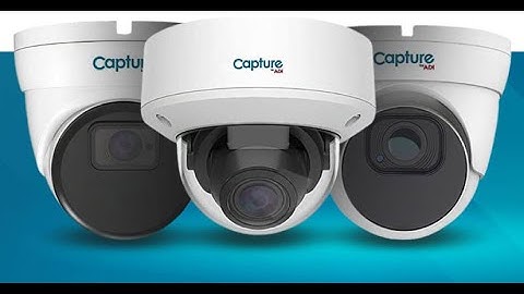 CaptureByADI  Onvif Setup