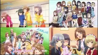 Cue! Anime Opening 1 and 2 Compared (Start Line by AiRBlue)