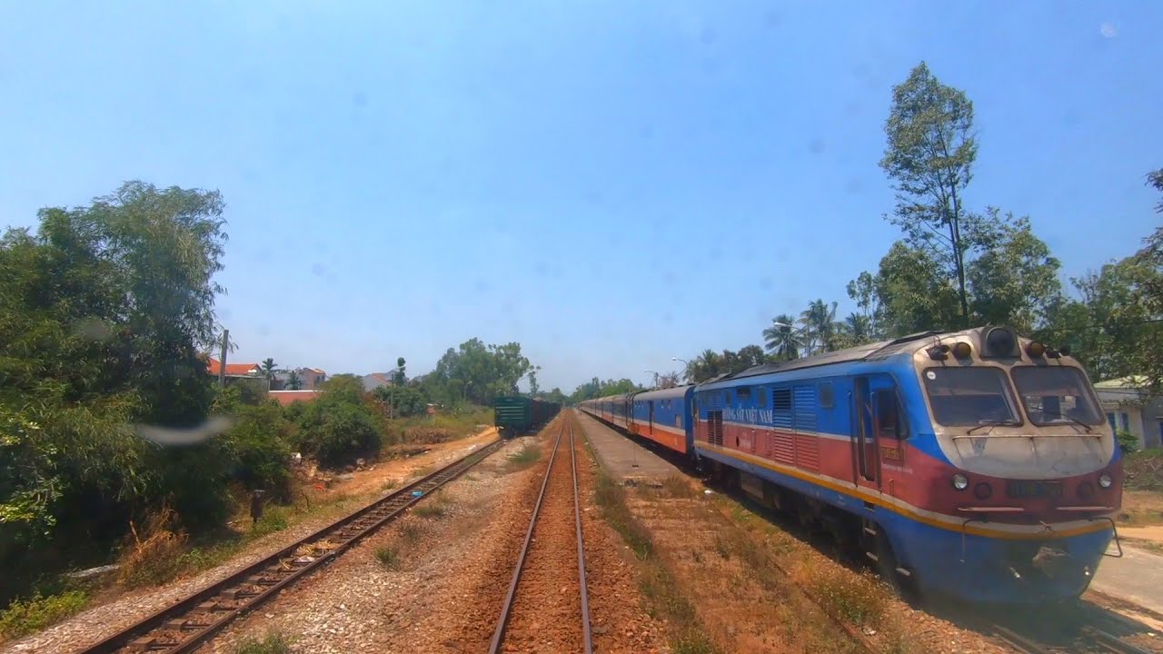 ga đà nẵng 2022 Update Hành trình tàu hỏa SE4 từ ga Tam Kỳ đến ga Đà Nẵng (05/2021)