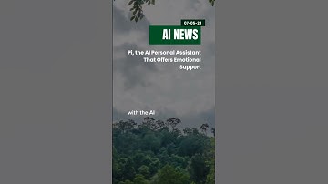 Pi, the AI Personal Assistant that offers Emotional Support 🤖💬 #ainews #technews #emotionalsupport