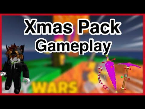 Xmas Pack Gameplay | Roblox Skywars