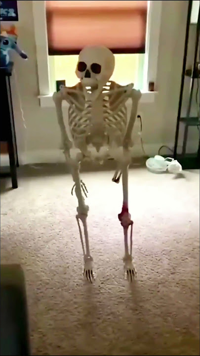 Skeleton Falling Meme HIGH QUALITY REMASTERED