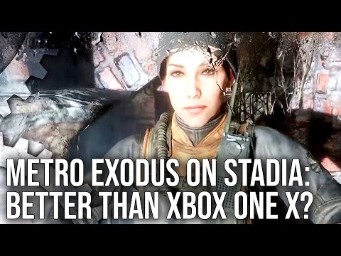 Video: Metro Exodus På Stadia Ser Like Bra Ut Som Xbox One X - Men Kjører Ikke Så Bra