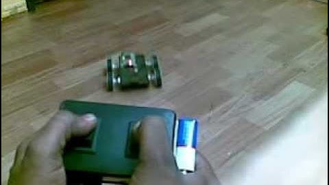 RF based wireless robot