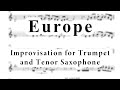 Europe IMPROVISATION For TRUMPET And TENOR SAX Feat D Faustov