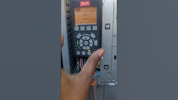 Danfoss vfd copy paste from LCP to inverter #danfoss #vfd #drive #copy #compressedair #powervac